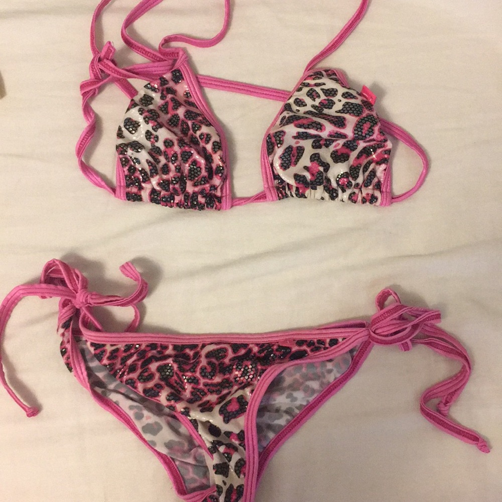 Cheetah print bikini